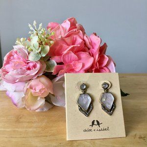Chloe + Isabel geovista post drop earrings